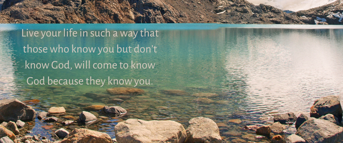 Pentecost - Live Your Life in Such a Way....